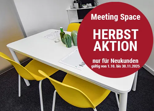 Herbstaktion 2025 auf Meeting Spaces