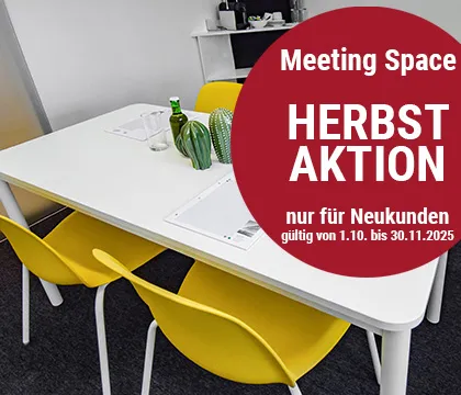 Herbstaktion 2025 auf Meeting Spaces