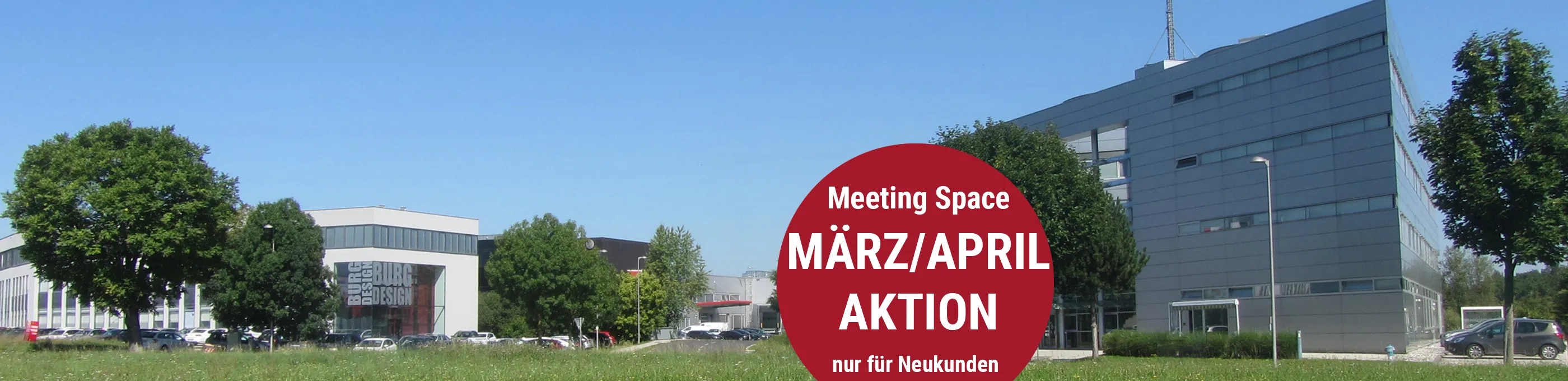 Frühjahrsaktion März/April für Meeting Räume im TIC Steyr